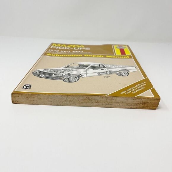 Haynes Repair Manual Mazda Pickups Gas Models 1972-1993 61030 267 Used Flawed - Picture 3 of 9